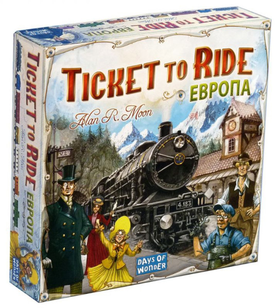 Стратегические игры - Настольная игра Билет на поезд. Европа / Ticket to ride. Europe
