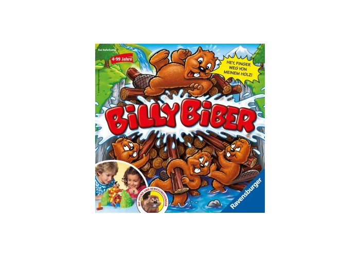 Игры для детей - Настольная игра Билли Бобер / Billy Biber