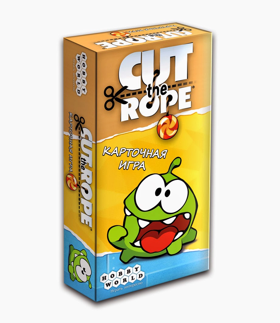 Игры для детей - Настольная игра Cut The Rope. Карточная игра