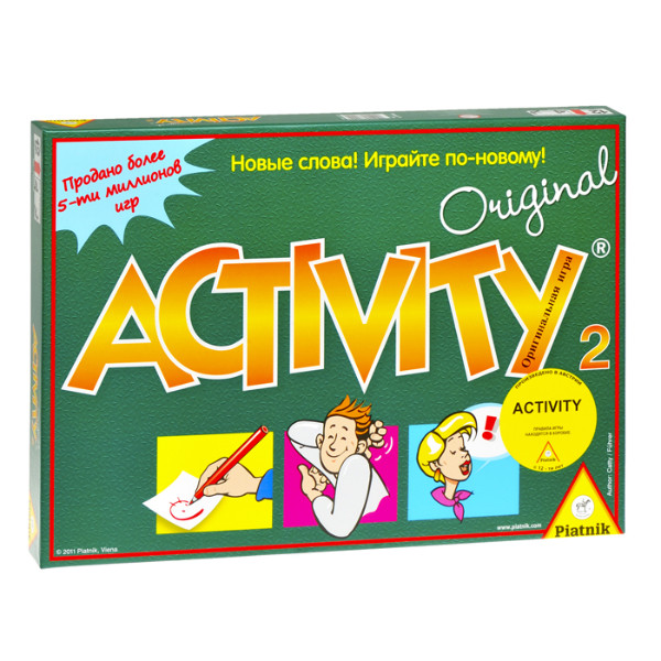 Игры для компании - Настольная игра Активити (новое издание) / Activity 2