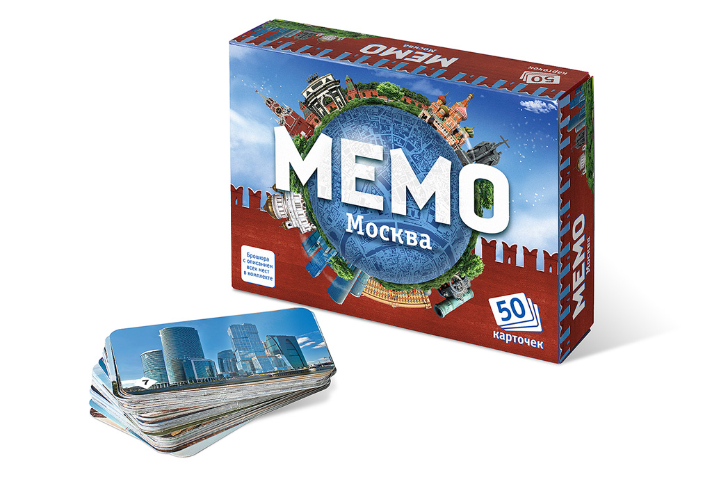 Мемо - Настольная игра Мемо Москва