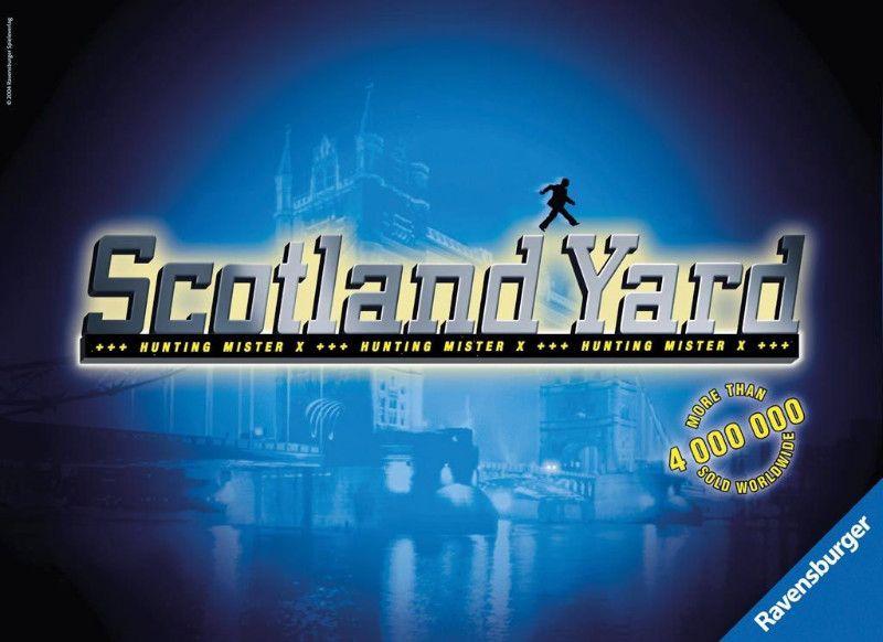 Игры для компании - Настольная игра Скотланд Ярд / Scotland Yard